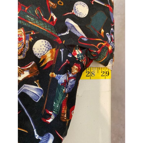 The Shell Game Golf-Themed Bomber Jacket Size XL - Picture 6 of 9